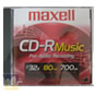 Ver Informaci�n de CD-R Music Digital Audio Maxell 32X 700 MB 80 Min con Car�tula en MegaOffice.com.ve