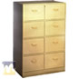 Ver Informaci�n de Archivo de 4 + 4 Gavetas en Formica Med. 1,38x60x93 en MegaOffice.com.ve