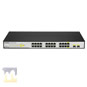 Switch D-Link 24 Puertos 10 / 100 / 1000 Mbps RJ45 + 2 Puertos Combo
