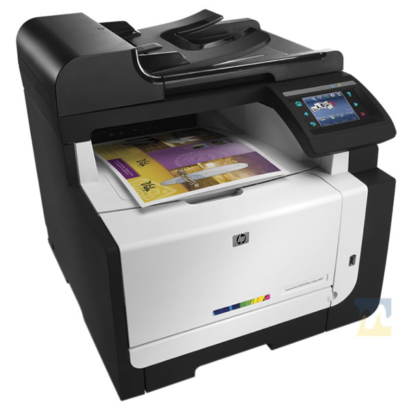 Impresora LaserJet HP CM1415FNW Multifuncional Color Red / Fax / Inalámbrica / USB