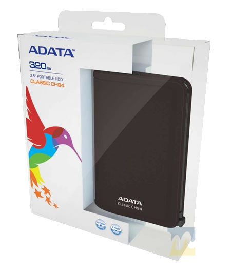 Disco Duro Externo ADATA 320 GB Portátil 2.5 USB
