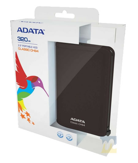 Disco Duro Externo ADATA 320 GB Porttil 2.5 USB