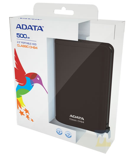 Disco Duro Externo ADATA 500 GB Portátil 2.5 USB