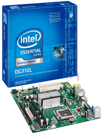 Tarjeta Madre Intel DG31GL Essential Series Socket 775 Bus 1333