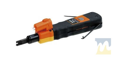 Herramienta de Impacto (Ponchadora) 110 con Luz y Accesorios