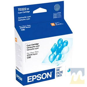 Cartucho de Tinta Epson T032220 Azul