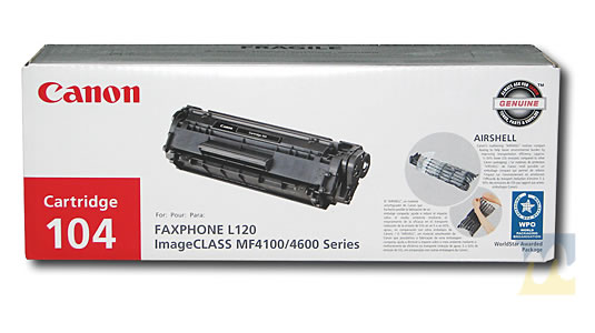 Toner para Fotocopiadora Canon 104 Negro