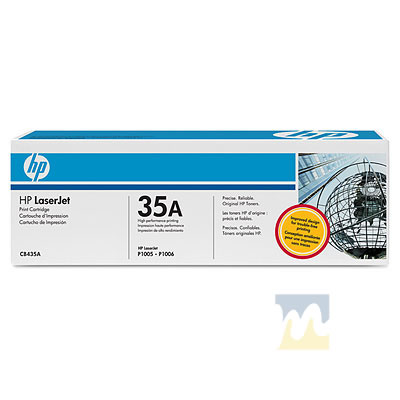 Toner Laserjet HP N 35A CB435A Negro