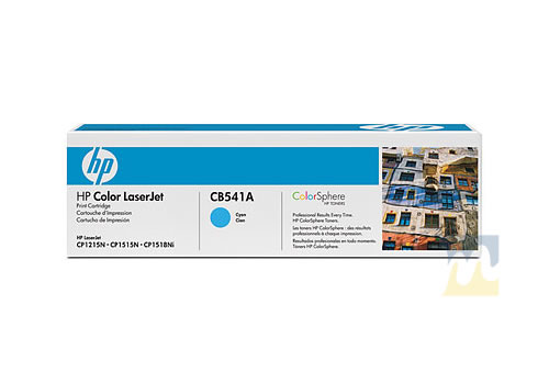 Ver Información de Toner Laserjet HP CB541A Azul en MegaOffice.com.ve