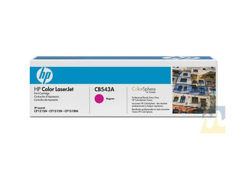 Ver Información de Toner Laserjet HP CB543A Rojo en MegaOffice.com.ve