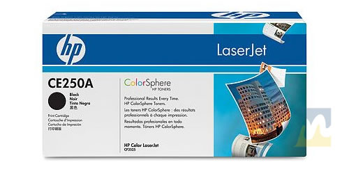Ver Información de Toner Laserjet HP CE250A Negro en MegaOffice.com.ve