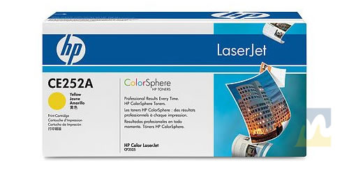 Toner Laserjet HP CE252A Amarillo