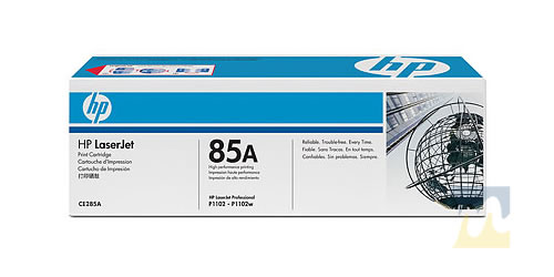 Ver Información de Toner Laserjet HP Nº 85A CE285A Negro en MegaOffice.com.ve