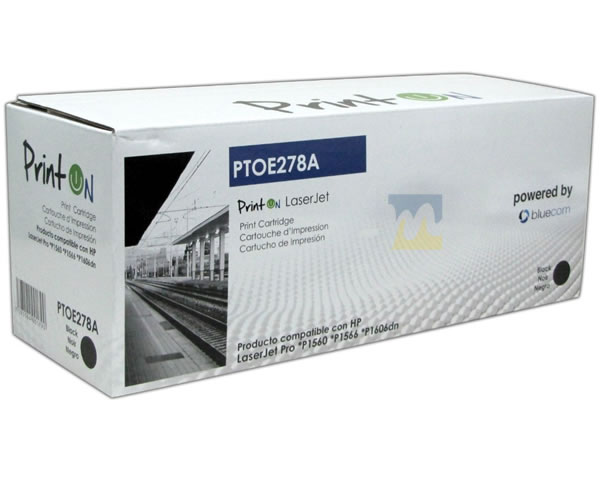 Ver Información de Toner Printon Pto278A Compatible HP 78A Negro en MegaOffice.com.ve