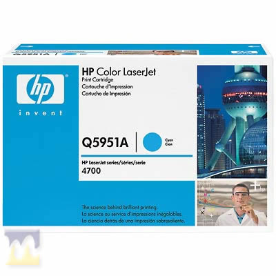 Ver Información de Toner Laserjet HP Q5951A Azul en MegaOffice.com.ve