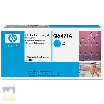 Toner Laserjet HP Q6471A Azul