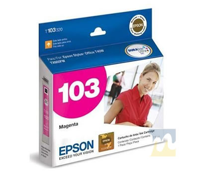 Cartucho de Tinta Epson N 103 T103320 Rojo