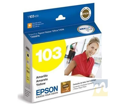 Cartucho de Tinta Epson N 103 T103420 Amarillo