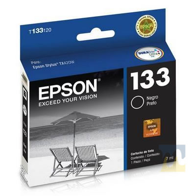 Cartucho de Tinta Epson N 133 T133120 Negro