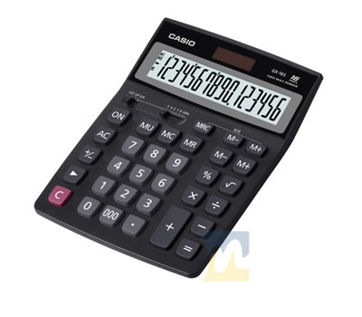 Ver Información de Calculadora 16 Dígitos de Mesa Casio GX-16S en MegaOffice.com.ve