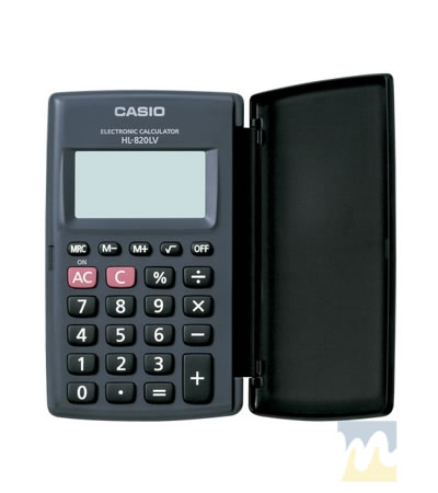 Calculadora  8 Dgitos de Bolsillo Casio HL-820LV