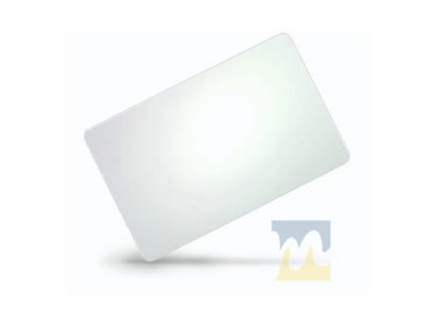 Tarjeta PVC Blanca 86x54x0.76 mm
