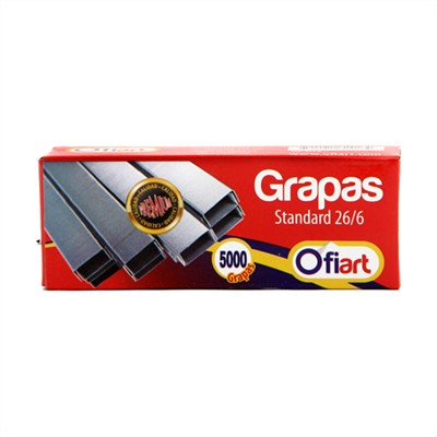 Ver Informaci&oacute;n de Grapa Lisa Ofiart en MegaOffice.com.ve