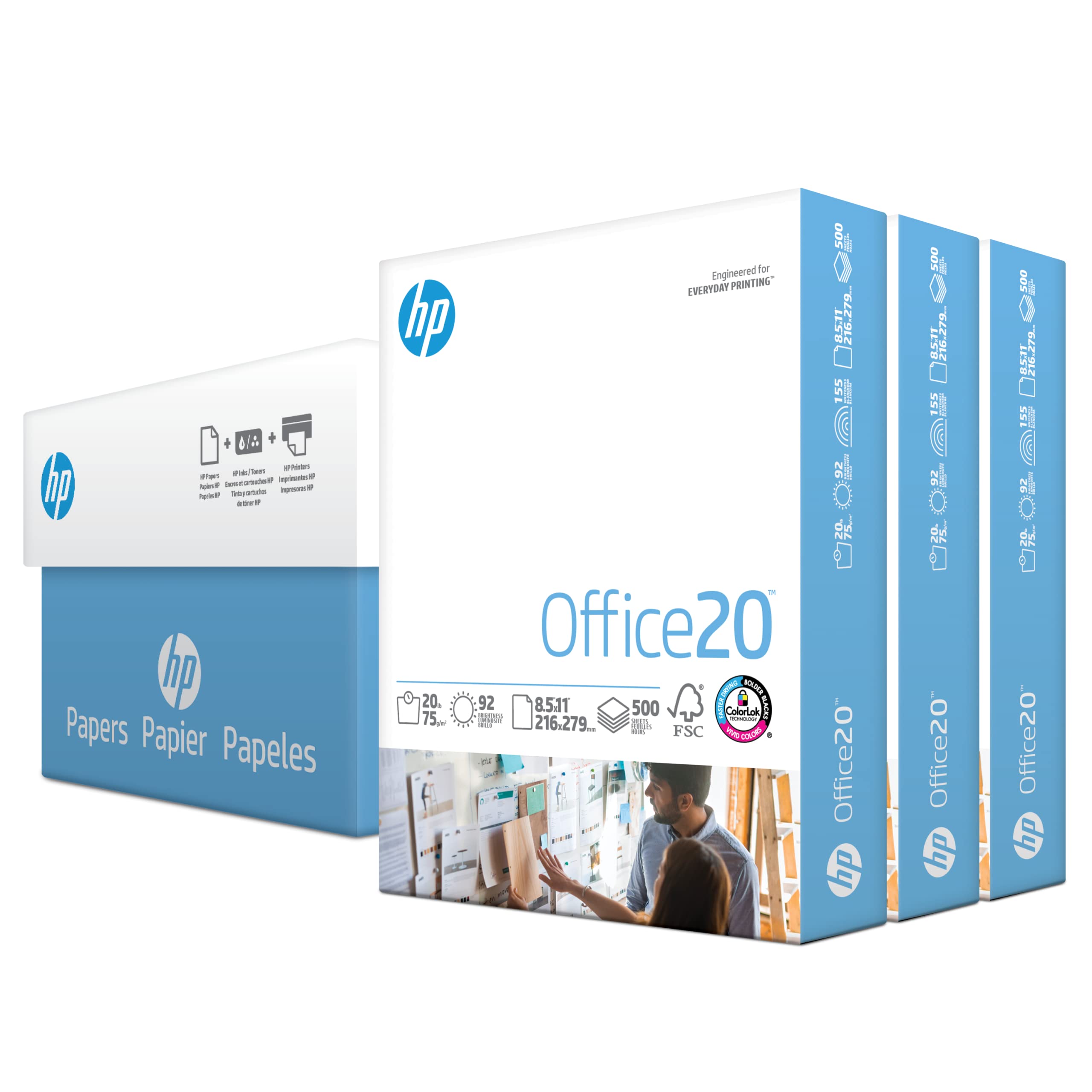 Ver Información de Papel P/fotocopiadora HP t/carta en MegaOffice.com.ve