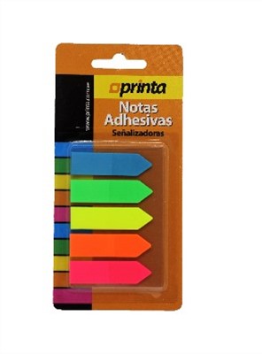 Ver Información de Banderita Tipo Flecha 5 Colores en MegaOffice.com.ve