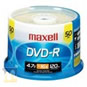 DVD-R Maxell 16X 4.7 GB 120 Min Torre x 50