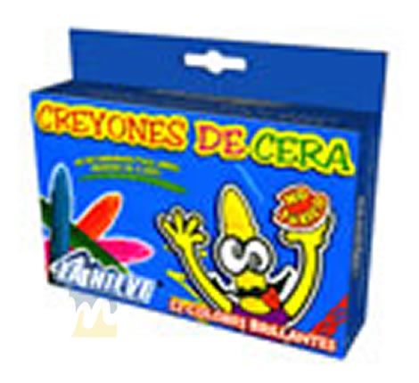 Creyones de Cera La Nieve 12 Colores