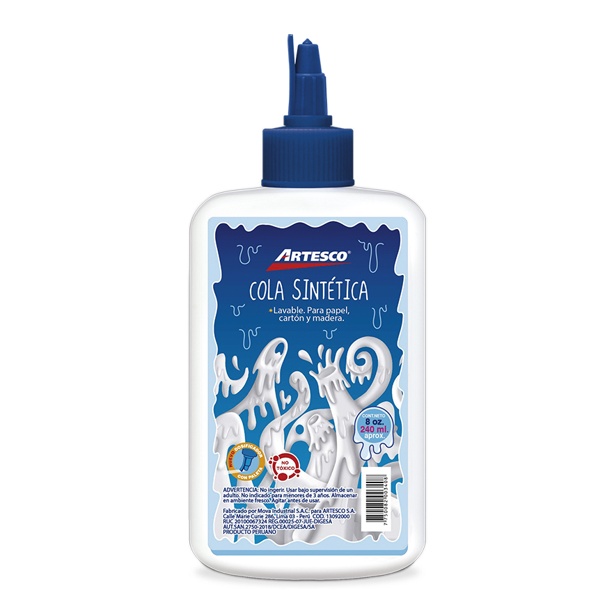 Ver Información de Pega Lquida Artesco 8 Oz. 240 ml en MegaOffice.com.ve