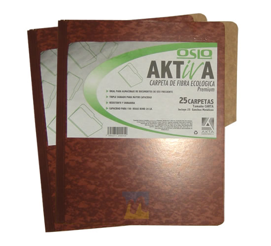 Carpeta de Fibra 1era Aktiva t/carta