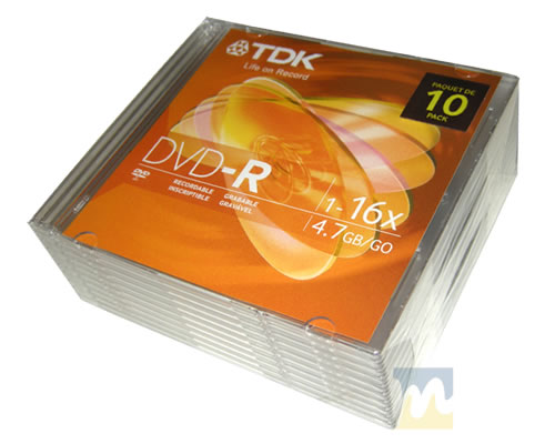 DVD-R Imation 16X 120 Min con Carátula
