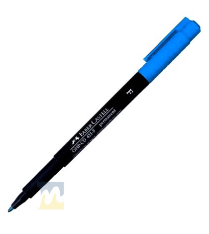 Marcador de Cd Faber Castell 421-S Azul