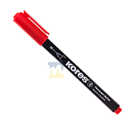 Marcador P/fina Kores Rojo