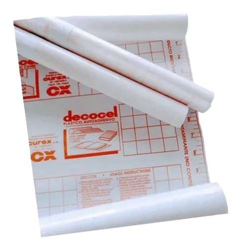 Papel Contac Decocel 3 Mtrs. Transparente