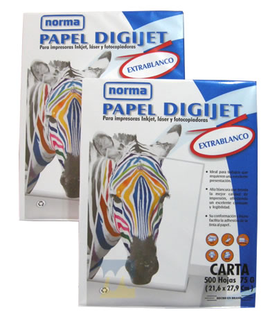 Papel P/fotocopiadora Brio t/oficio