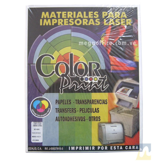 Papel Fotogrfico Brillante t/carta 180 gr