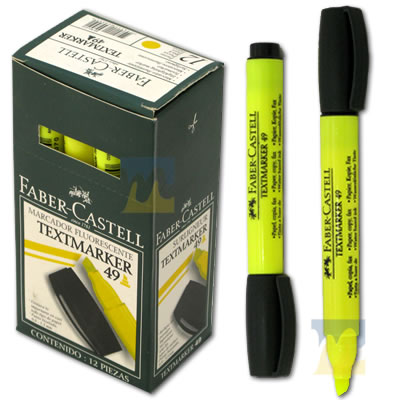 Marcador Resaltador Faber Castell Amarillo