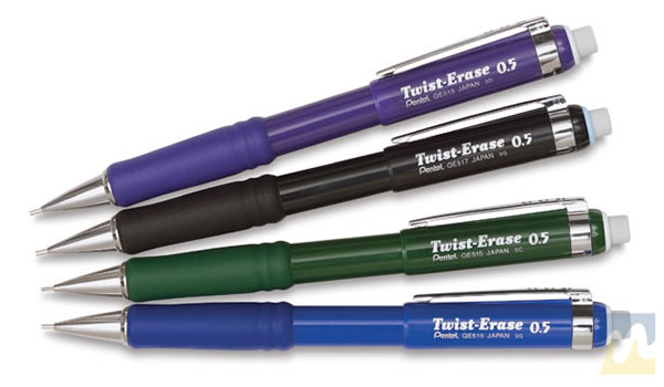Portaminas 0.5 mm Pentel Twist Erase