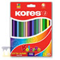 Ver Información de Creyones de Madera Kores 24 Colores en MegaOffice.com.ve