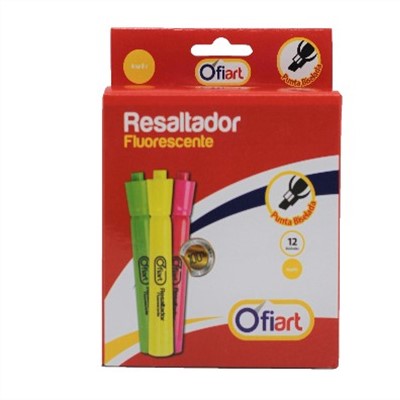 Ver Información de Marcador Resaltador Ofiart Amarillo en MegaOffice.com.ve