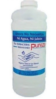 Ver Información de Gel Antibacterial Pureza 1 Litros (E) en MegaOffice.com.ve