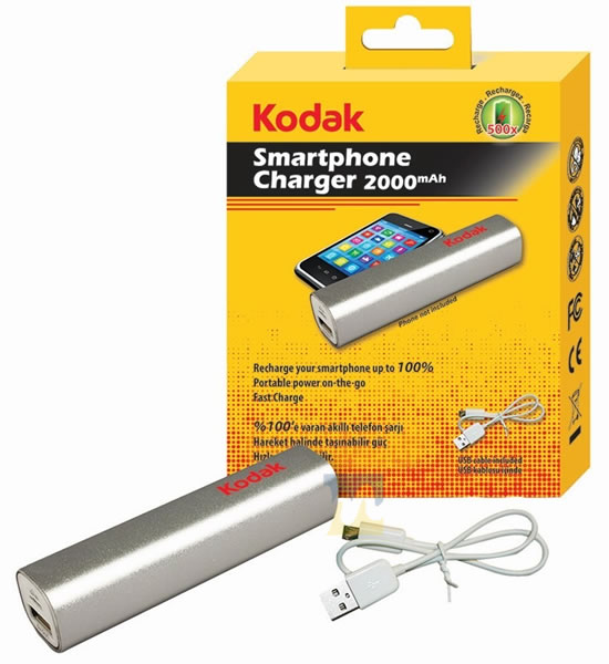 Cargador Portátil Kodak Para Teléfonos 2600 mAh