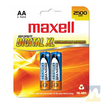 Pila Recargables Maxell AA 2.100 MH